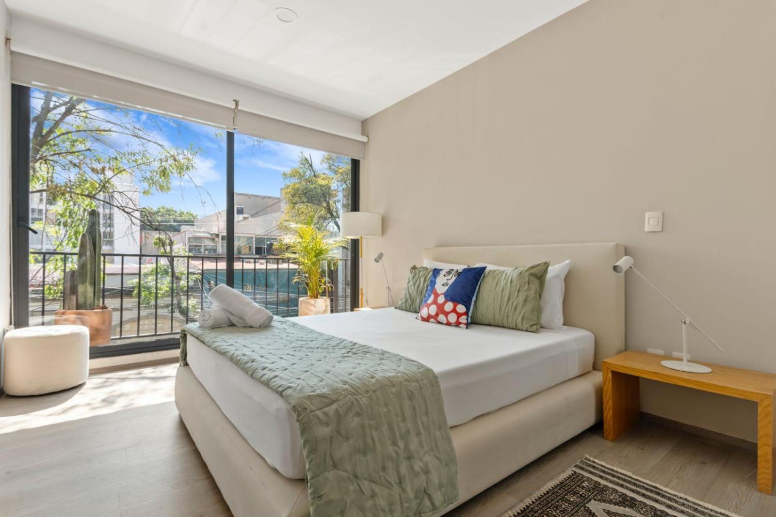 205-2 3br 2baths Private Terrace - Sleep 6 Roma Notre Mexico City