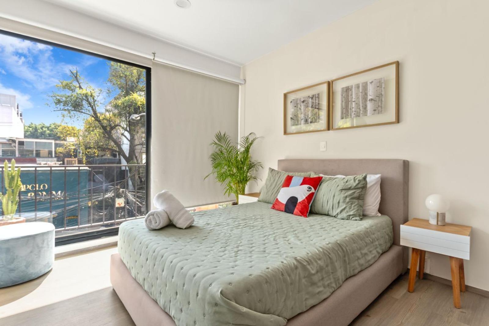 205-2 3br 2baths Private Terrace - Sleep 6 Roma Notre Mexiko-Stadt